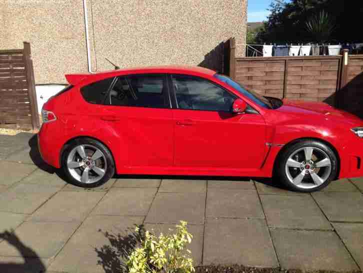 2010 IMPREZA WRX STI TYPE UK RED