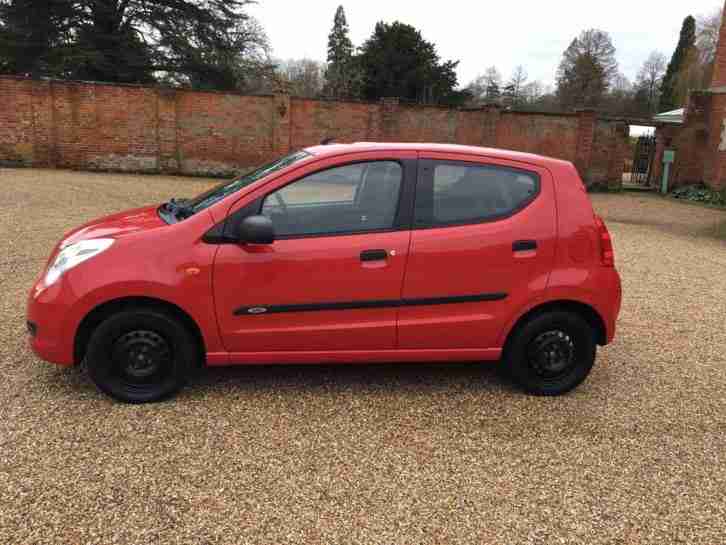 2010 SUZUKI ALTO CRUZ 1.0 PETROL, ONE OWNER FROM NEW, £20 ROAD TAX PER YEAR