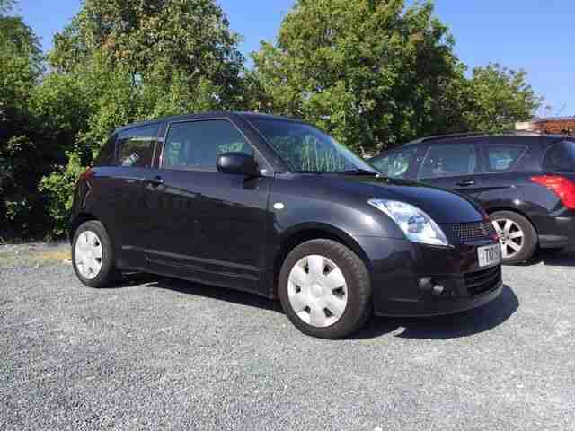 2010 SUZUKI SWIFT 1300 PETROL SZ3 BLACK