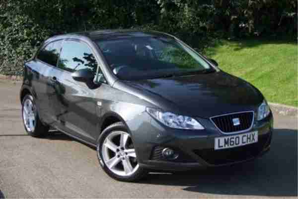 2010 Seat Ibiza SC 1.2 TSI 105PS Sport DSG 3-Door Grey