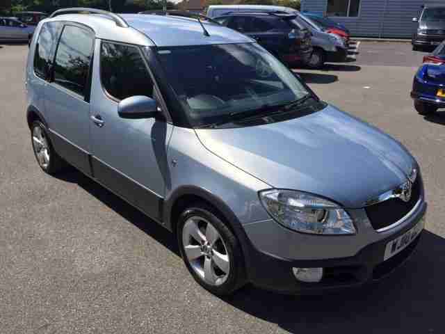 2010 Skoda Roomster 1.4 TDI PD Scout 5dr Diesel blue Manual