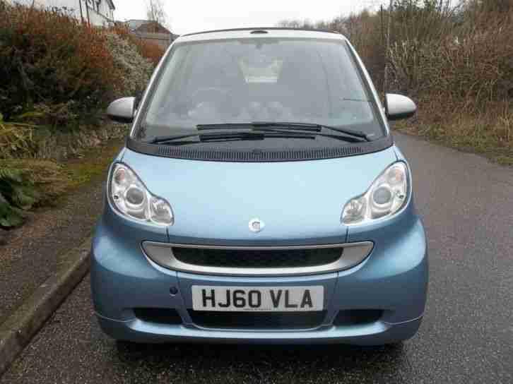 2010 Smart Fortwo Cabrio Passion mhd 2dr Softouch Auto [2010] 2 door Converti...