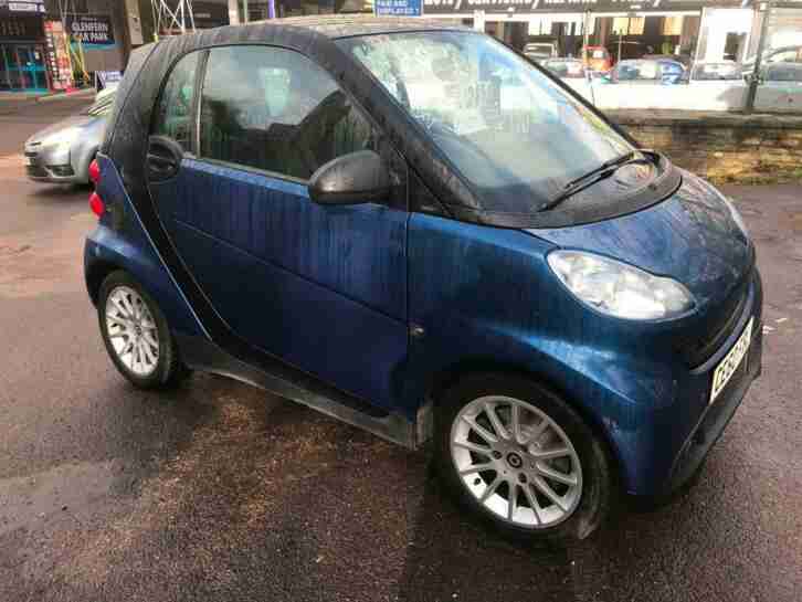 2010 Smart Fortwo Passion 3 month dealer warranty 72,500 Miles