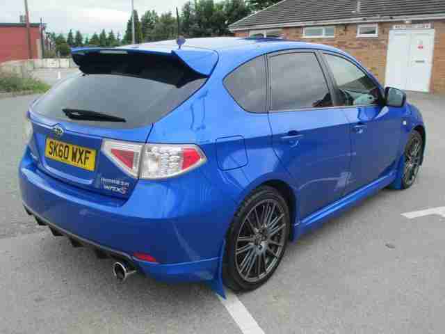 2010 Subaru Impreza 2.5 WRX-S 5dr Petrol blue Manual