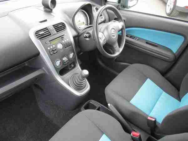2010 Suzuki Splash 1.0 GLS 5dr Petrol turquoise Manual