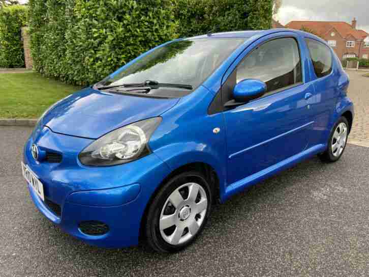 2010 TOYOTA AYGO 1.0 VVT-i BLUE GENUINE 68,000 MILES LONG MOT RUNS/DRIVES GREAT!