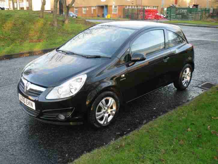 2010 VAUXHALL CORSA 1.0 ENERGY ECOFLEX BLACK