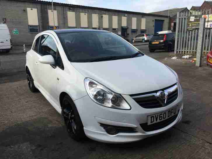 2010 VAUXHALL CORSA LIMITED EDITION WHITE