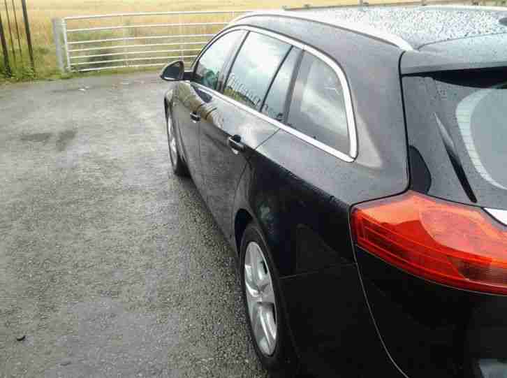 2010 VAUXHALL INSIGNIA EXC CDTI EFLEX BLACK 123K FSH HPI CLEAR,VERY CLEAN