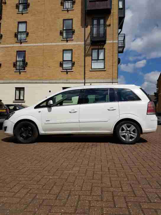 2010 VAUXHALL ZAFIRA ENERGY CDTI ECOFLEX WHITE 7 SEATER DIESEL MANUEL