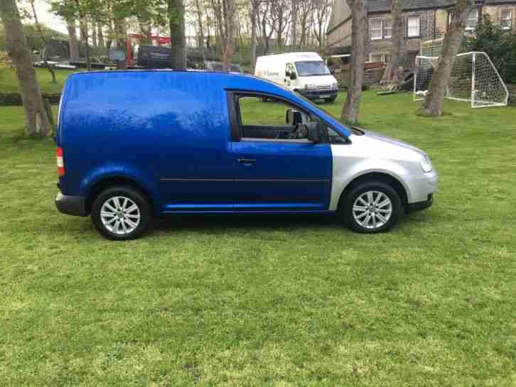 2010 VOLKSWAGEN CADDY C20 TDI 104 BLUE CONVERSION TOURAN CHEAP RUNS MINT