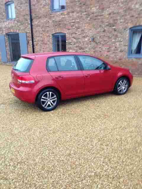 2010 VOLKSWAGEN GOLF SE TDI 140 RED