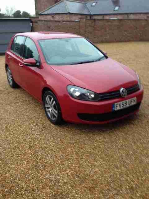 2010 GOLF SE TDI 140 RED