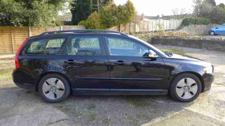 2010 VOLVO V50 S D DRIVE BLACK