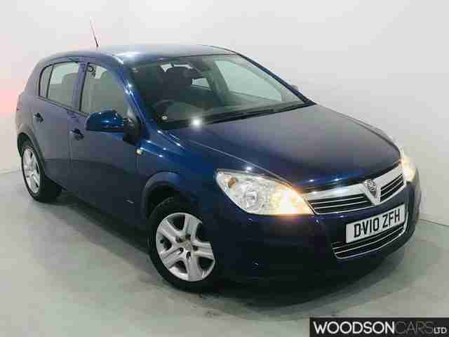 2010 Vauxhall Astra 1.6 Active 5 door petrol manual in blue - 2 previous owners