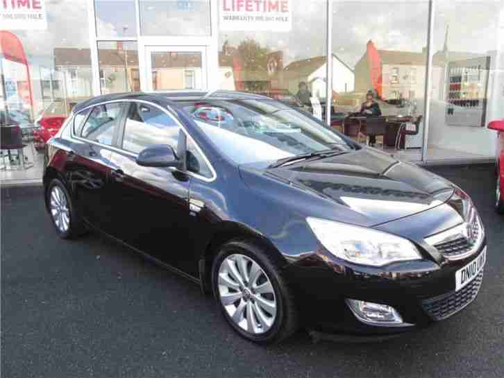 2010 Vauxhall Astra SE VVT Petrol Black Manual