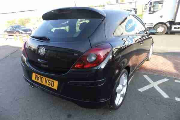 2010 Vauxhall Corsa SRi 1.4 16v VVT 3DR - Autumn Event! Petrol Black Manual