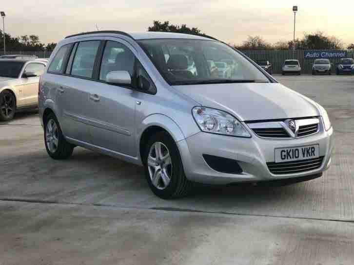 2010 Vauxhall Zafira 1.6 i 16v Exclusiv 5dr