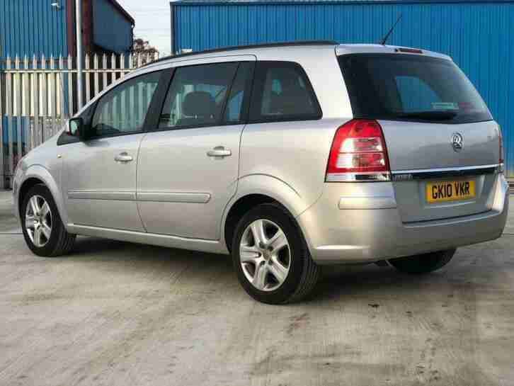 2010 Vauxhall Zafira 1.6 i 16v Exclusiv 5dr
