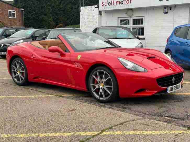 2010 Ferrari California 4.3 2 PLUS 2 2d 460 BHP Convertible Petrol Semi Automati