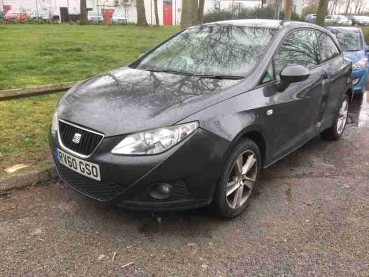 2010 seat ibiza. CAT D , tatty bodywork.