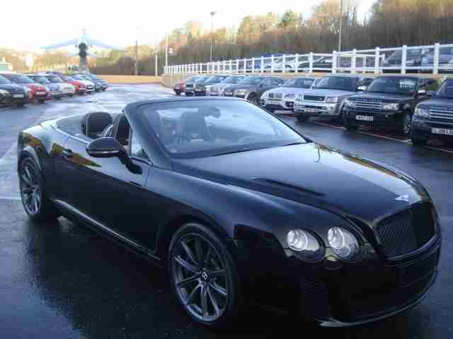 2011 (11) BENTLEY GTC SUPERSPORTS CONVERTIBLE 6.0 W12 MULLINER