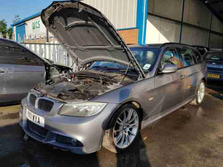 2011 11 BMW 3 SERIES 318 M SPORT 2.0 TOURING LIGHT DAMAGED REPAIRABLE SALVAGE