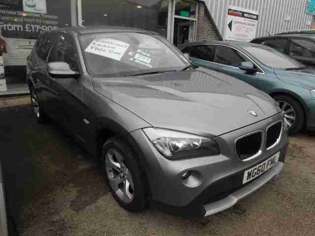 2011 11' BMW X1 DIESEL ESTATE sDrive 20d SE 5dr Step Auto INGREY WITH LEATHER