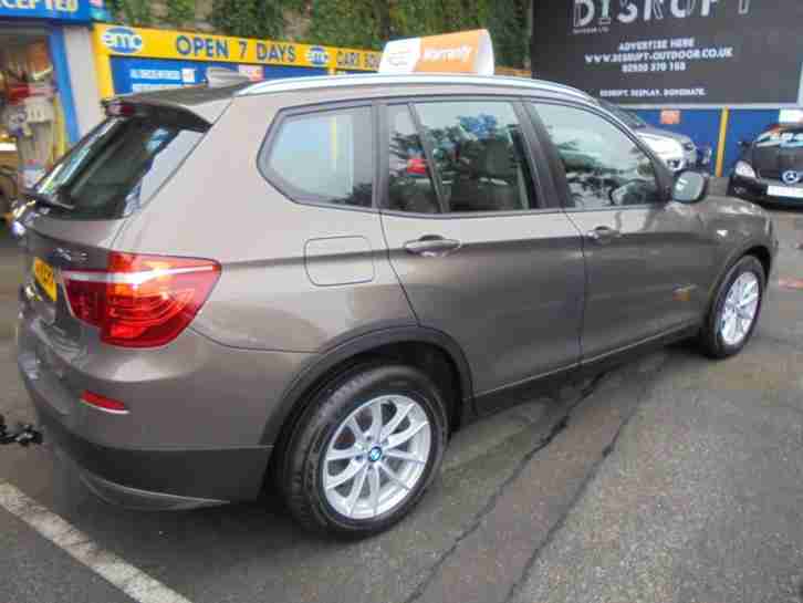 2011 11 BMW X3 2.0D XDRIVE SE 184 AUTO IN MET BROWN # RARE COLOUR COMBINATION #