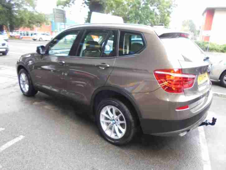 2011 11 BMW X3 2.0D XDRIVE SE 184 AUTO IN MET BROWN # RARE COLOUR COMBINATION #