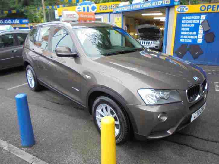 2011 11 BMW X3 2.0D XDRIVE SE 184 AUTO IN MET BROWN # RARE COLOUR COMBINATION #