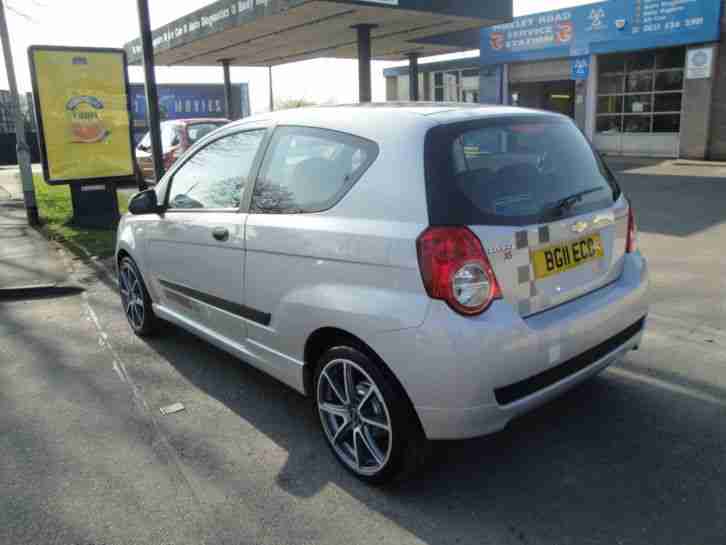 2011 11 CHEVROLET AVEO 1.2 LITRE S IN METALLIC SILVER - LOW MILEAGE
