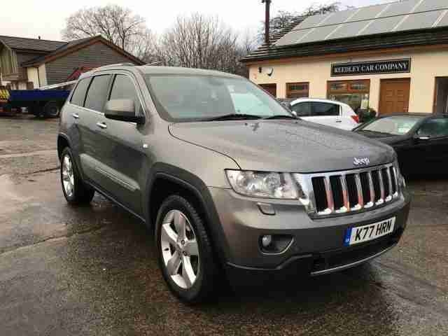 2011 11 JEEP GRAND CHEROKEE 3.0 V6 CRD LIMITED 5DR Automatic Sat Nav