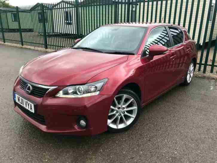 2011 11 LEXUS CT 1.8 200H SE L 5D AUTO 136 BHP HYBRID ALLOYS LEATHER PRIVACY BLU