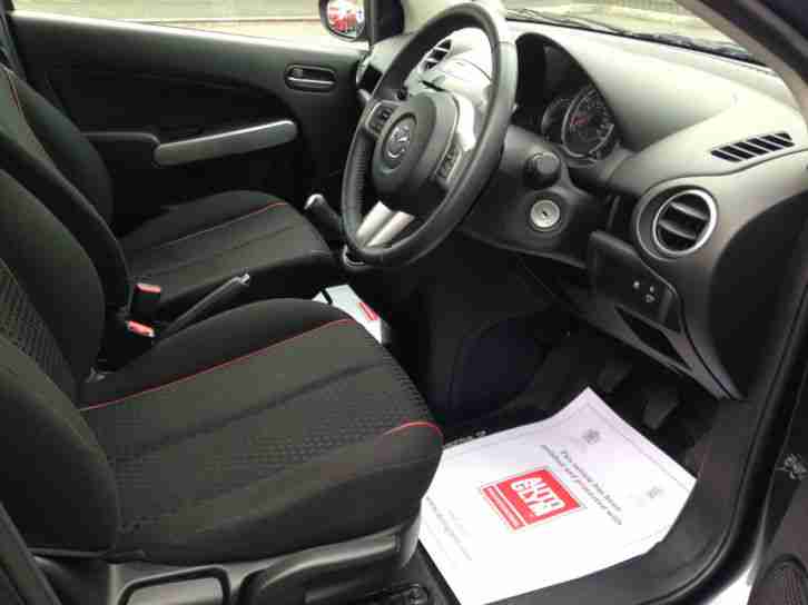 2011 11 MAZDA 2 1.6TD SPORT, DIESEL, MANUAL, METTALIC GREY, 5 DOOR HATCHBACK