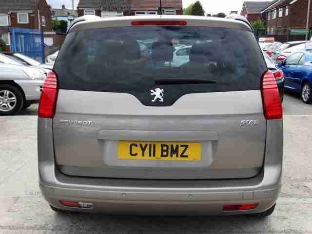 2011 11 PEUGEOT 5008 2.0 HDI EXCLUSIVE 5D 150 BHP DIESEL