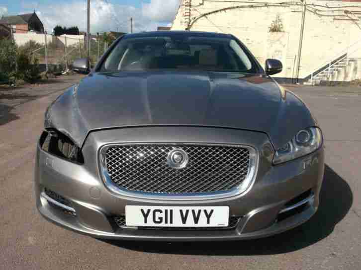 2011 11 REG JAGUAR XJ LWB 3.0TD DIESEL AUTO NEW SHAPE DAMAGED REPAIRABLE SALVAGE
