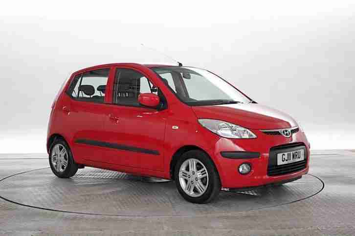 2011 (11 Reg) Hyundai I10 1.2 Style Red 5 STANDARD PETROL MANUAL