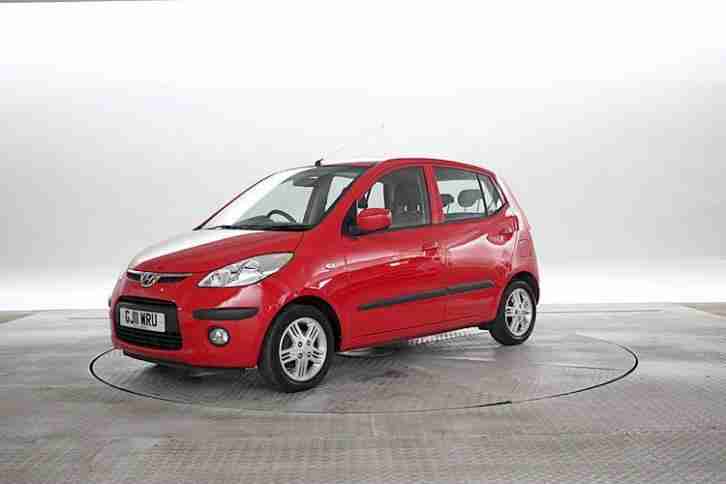 2011 (11 Reg) Hyundai I10 1.2 Style Red 5 STANDARD PETROL MANUAL