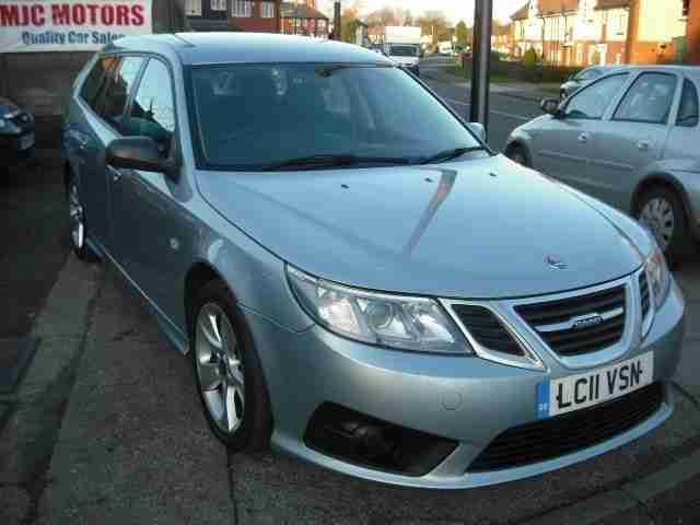 2011(11) Saab 9-3 SE 1.9TD MANUAL 5-doors Estate Silver