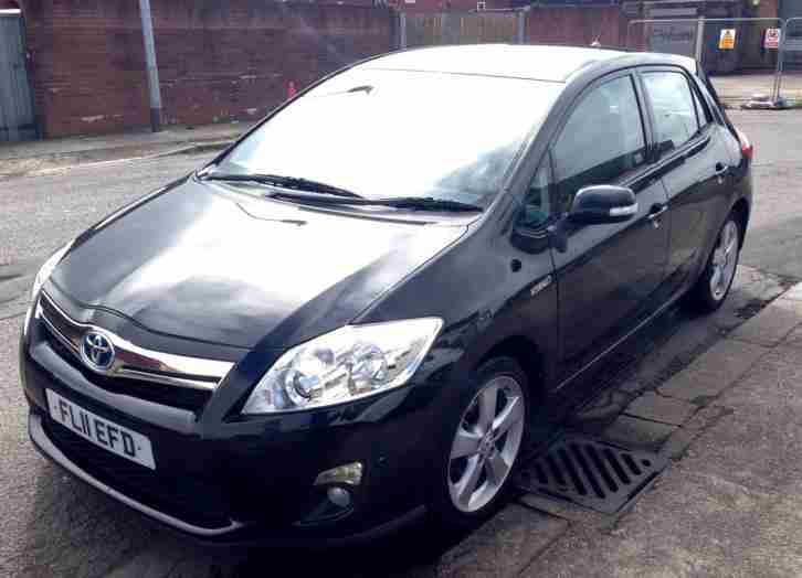 2011 11 Toyota Auris 1.8 HYBRID T4 Black Automatic