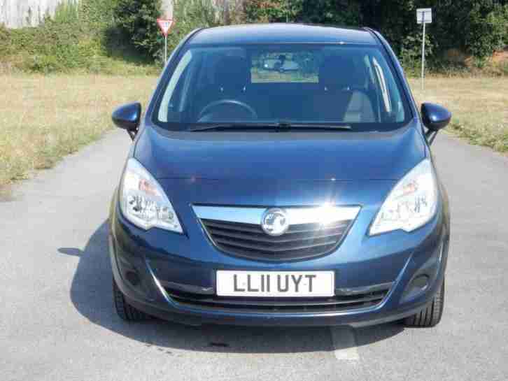 2011 11 VAUXHALL MERIVA 1.7 EXCLUSIV CDTI 5D AUTO 99 BHP DIESEL