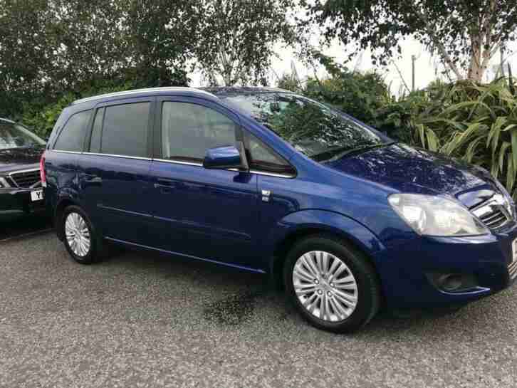 2011 11 VAUXHALL ZAFIRA 1.6 EXCITE 5D 113 BHP