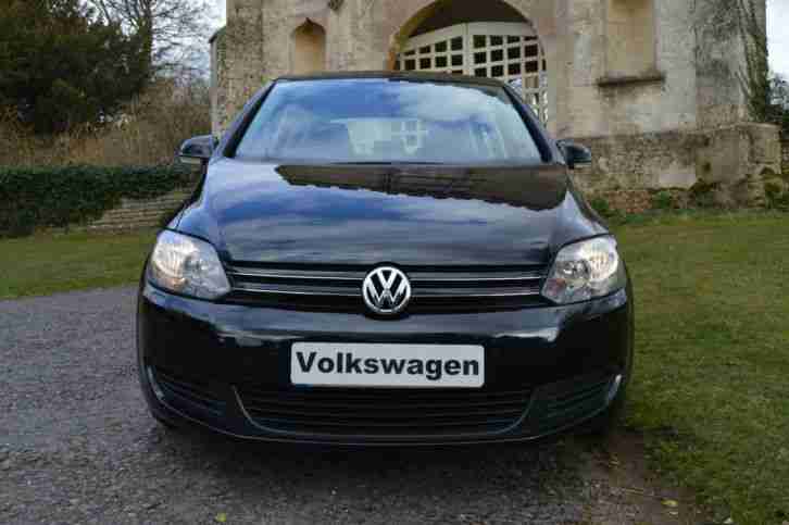 2011 11 Volkswagen Golf Plus SE 1.6 TDI 105 BHP DSG 5 Door Black