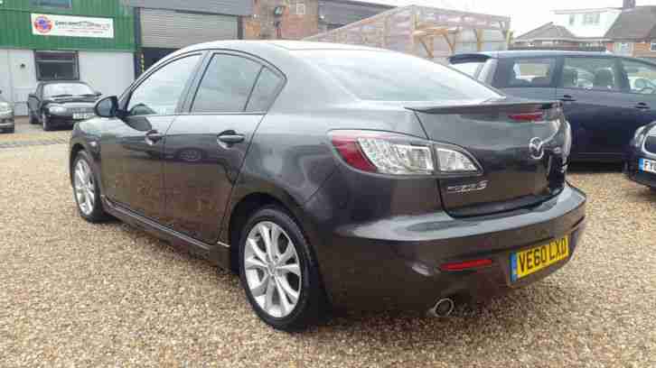 2011 60 REG MAZDA 3 2.2D SPORT, FMSH,SAT NAV,BLACK LEATHERS, BLUETOOTH,PARK AID
