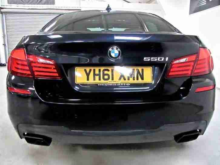 2011 61 BMW 5 SERIES 4.4 550I M SPORT INDIVIDUAL 4D AUTO 403 BHP