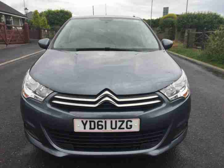 2011 61 CITROEN C4 1.6 HDI 16V VTR+ 5DR MANUAL GREY