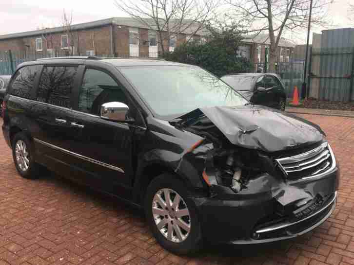 2011 (61) Chrysler Grand Voyager CRD Limited SALVAGE DAMAGED REPAIRABLE 7 SEATER