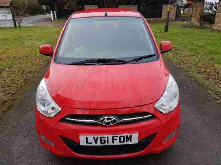 2011 61 HYUNDAI I10 1.2 ACTIVE 5D 85 BHP