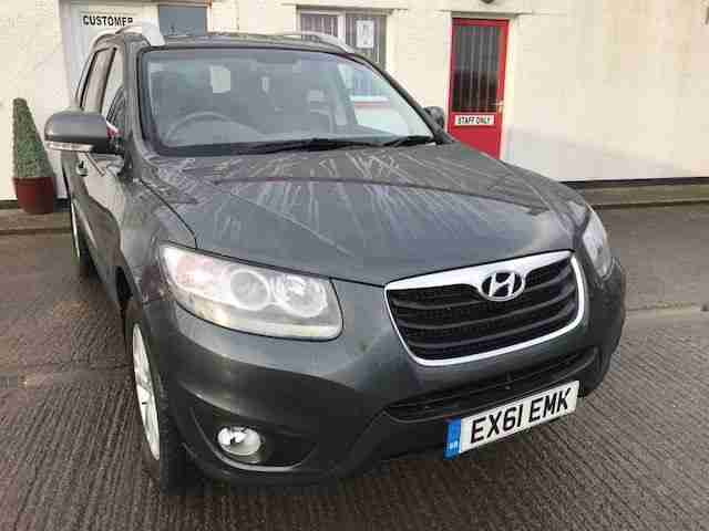 2011 61 HYUNDAI SANTA FE 2.2 PREMIUM CRDI 5D 194 BHP DIESEL